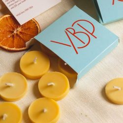 FREE Raw Beeswax Candles